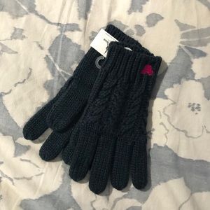 NWT Authentic Disneyland Parks Navy Gloves